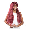 Adiors Long Side Bang Zig Zag Wave Synthetic Wig