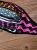 Geometric Halter Padded Bikini Set