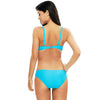 Sexy Color Blocking Wire Swimsuit Women Bikini