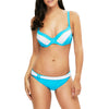 Sexy Color Blocking Wire Swimsuit Women Bikini