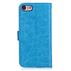 Tomkas Crazy Horse Series Wallet Full Body Cover for iPhone 7
