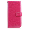 Tomkas Crazy Horse Series Wallet Full Body Cover for iPhone 7