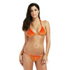 Halter Tie String Triangle Velvet Swimsuit Women Bikini