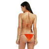 Halter Tie String Triangle Velvet Swimsuit Women Bikini