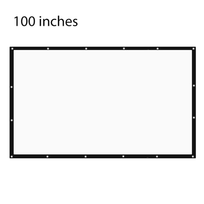 100 inch 16:9 Portable Tabletop Projector Screen