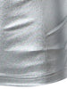 Short Sleeve Metallic T-Shirt