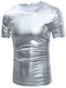 Short Sleeve Metallic T-Shirt