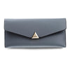 Guapabien Soft PU Leather Day Clutch Snap Fastener Women Long Wallets