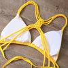 Cutout Strappy Skimpy Bikini Set