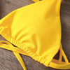 Cutout Strappy Skimpy Bikini Set