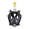 RKD Anti Fog Detachable Dry Snorkeling Full Face Mask Set