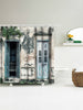 Vintage House Door Fabric Shower Curtain