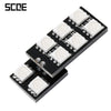 SCOE T10 8B 8SMD LED Light Bulbs Car Energy-saving Reading Lamp