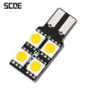 SCOE T10 4B 4SMD Car LED Eye-protection Reading Lamp