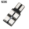 SCOE T10 4B 4SMD Car LED Eye-protection Reading Lamp