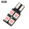 SCOE T10 4B 4SMD Car LED Eye-protection Reading Lamp