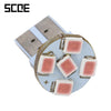SCOE T10 5A 5SMD LED Energy-saving Reading Lamp