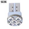 SCOE T10 5A 5SMD LED Energy-saving Reading Lamp