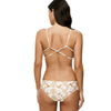 Cami Printed Crossover Bikini Set
