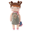 Metoo Angela Stuffed Plush Doll Toy for Kids Adults - Bike