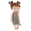 Metoo Angela Stuffed Plush Doll Toy for Kids Adults - Bike