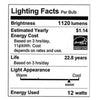 Lightme 4PCS E27 110 - 240V 12W 24LEDs SMD5730 1120LM 6000K LED Bulb