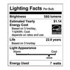 Lightme E27 110-240V 9W 18LEDs SMD2835 820Lm 6000K LED Bulb