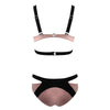 Women Sexy Polyester Bikini Two-piece Suits with Pad