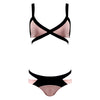 Women Sexy Polyester Bikini Two-piece Suits with Pad