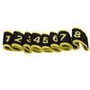 Durable Latin Training Elastic Bands Pilates Fitness Tools