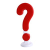 wentongzi 3D Car Sticker Funny Question Mark Decal