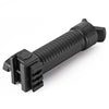 Foldable Vertical Retractable Bipod Fore Grip for Picatinny Weaver Rail Mount
