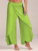High Slit Flowy Layered Palazzo Pants