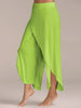 High Slit Flowy Layered Palazzo Pants