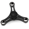 Triangle Aluminum Alloy ADHD Fidget Spinner with Three Beads Stress Reliever Adult Fidgeting Toy