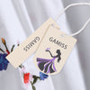 Flower Embroidered Off Shoulder Smocked Top