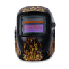 Beauty Pattern Solar Power Auto Darkening Welding Helmet