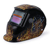 Beauty Pattern Solar Power Auto Darkening Welding Helmet