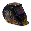 Beauty Pattern Solar Power Auto Darkening Welding Helmet