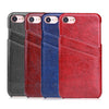 TOMKAS Oil Wax Back Case Card Slot Design for iPhone 7