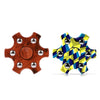 Colorful Hexagon Fidget Spinner ADHD Stress Relief Toy Relaxation Gift for Adults