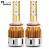 Rectangle T23904 H8 Pair of Car LED Headlight