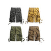 TAPOO Casual Multiple Pockets Belt Decoration Men Shorts
