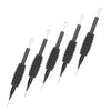5pcs / Set U-pick Tattoo Needle Tube Silica Gel Grip with Tip RL / RS / F / M1 / M2