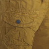 TAPOO Casual Style Solid Color Lace Up Straight Shorts for Men