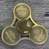 America EDC Metal Hand Finger Gyro Spinner