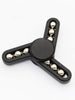 Stress Reliever Focus Toy 9 Beads Triangle Finger Gyro Spinner