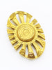 Sun God Cut Out Finger Gyro Spinner Focus Toy