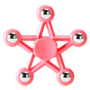 Five-pointed Star Plastic Hand Spinner Funny Stress Reliever Relaxation Gift