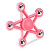 Five-pointed Star Plastic Hand Spinner Funny Stress Reliever Relaxation Gift